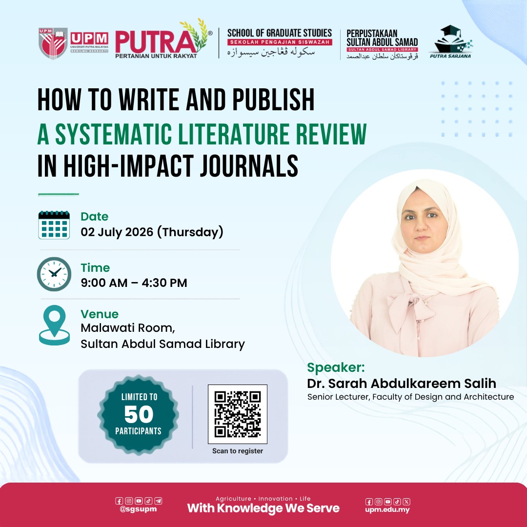 SYSTEMATIC LITERATURE REVIEW WRITING WORKSHOP: STRENGTHENING ACADEMIC PUBLISHING SKILLS